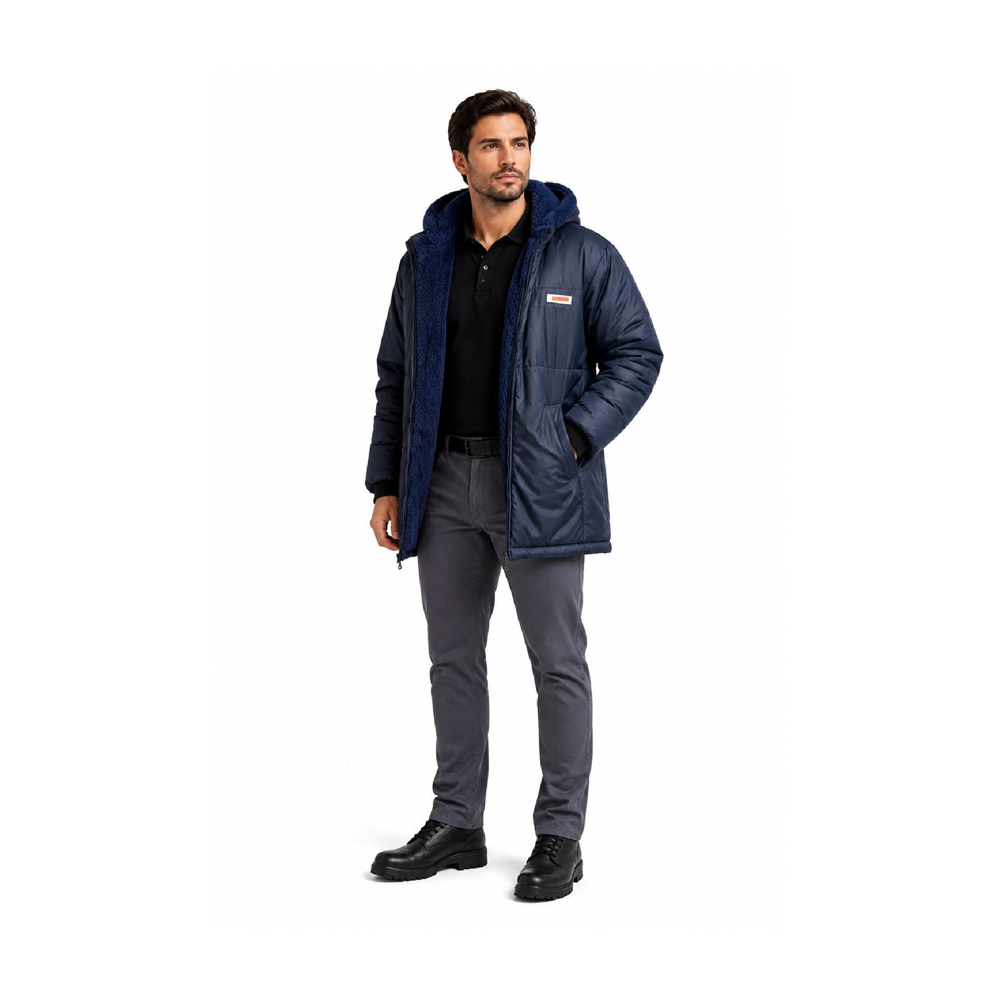 Beck Zero Furlined Freezer Jacket with Fixed Hood