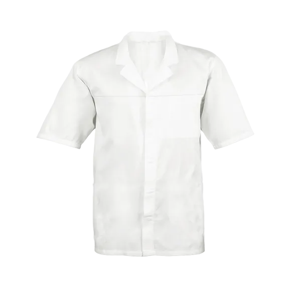 Zion Light HACCP Lab Jacket Short Sleeve (open zip) – Basson Workwear