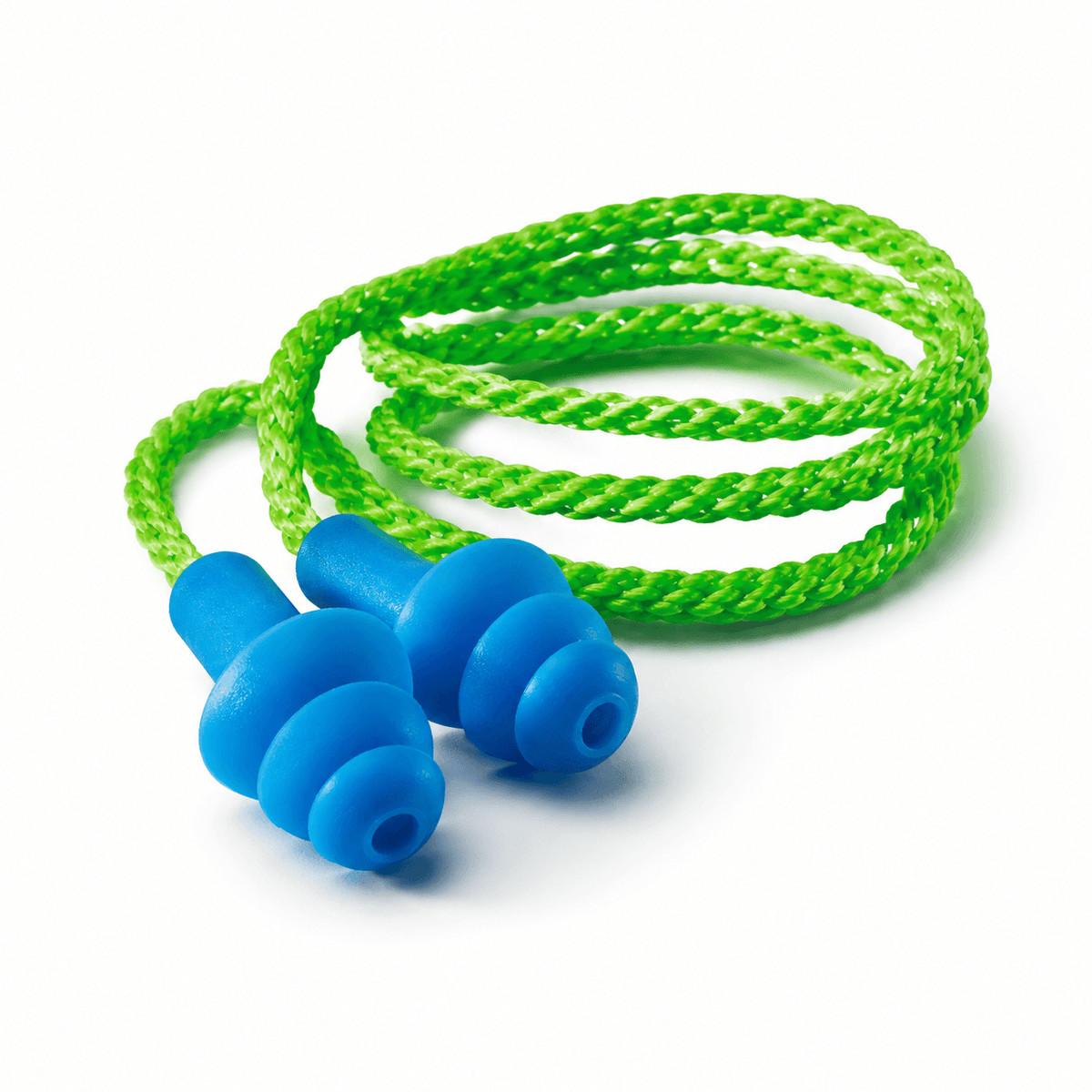 Dromex Corded Reusable Ear Plugs Blue