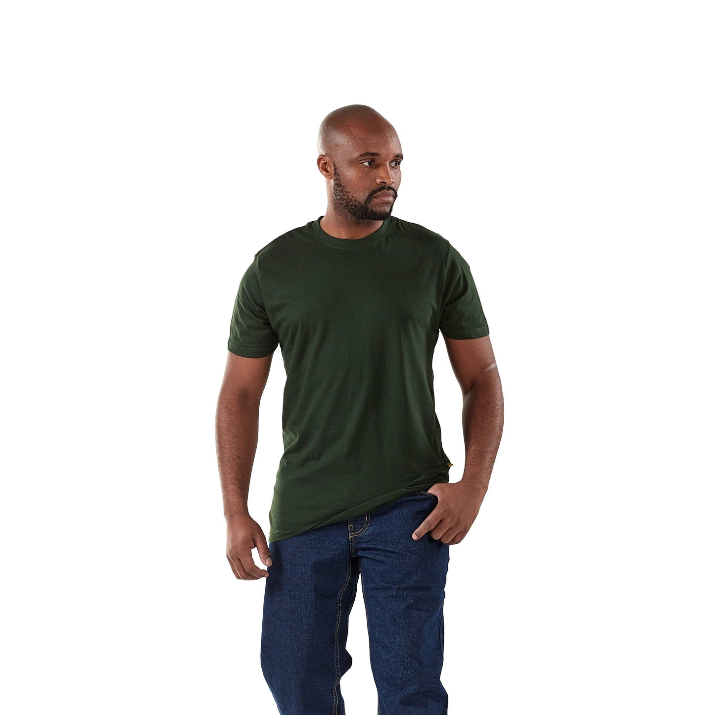 Dromex 100% Cotton Crew Neck T-Shirt