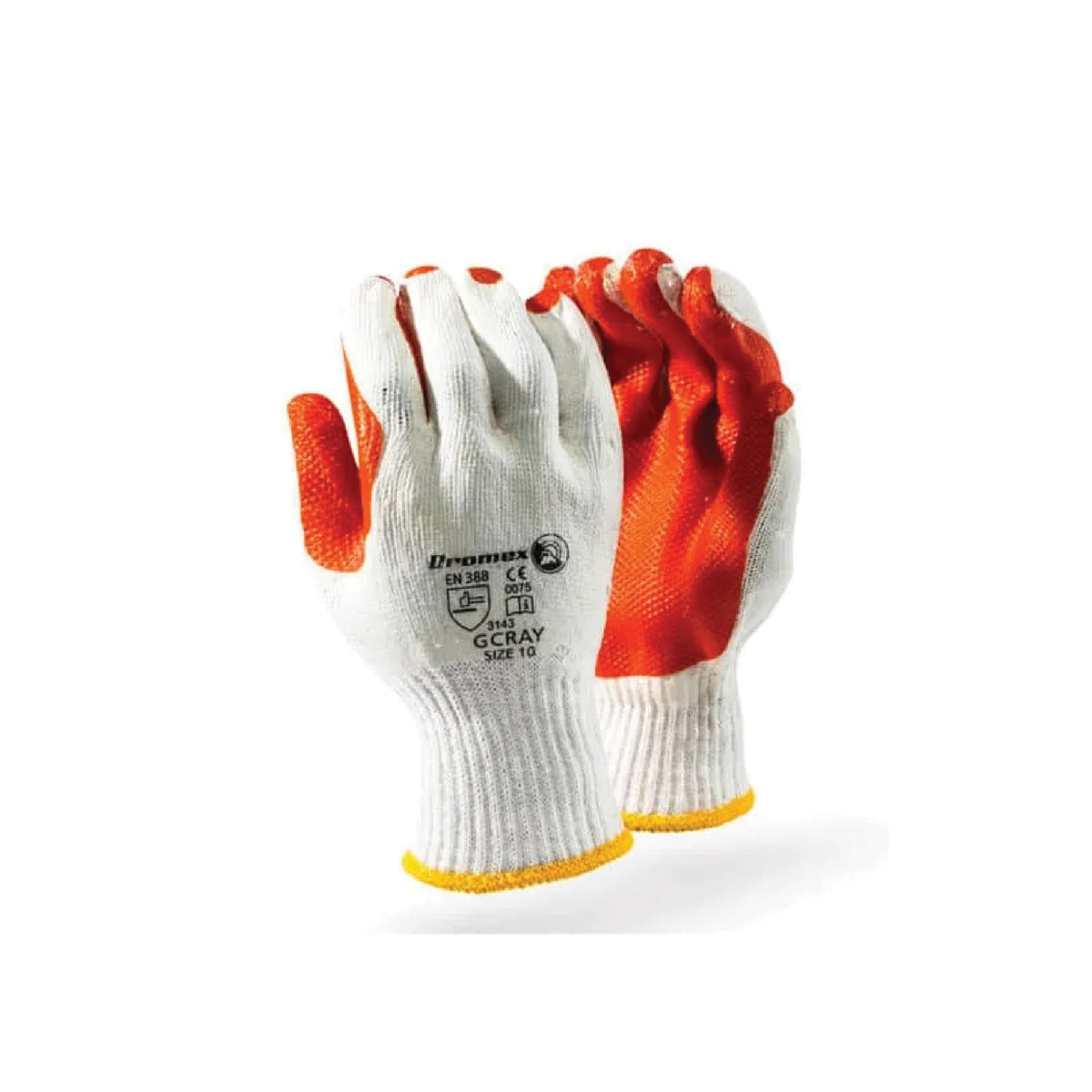 Dromex Crayfish Deep Groove Rubber Coated Glove