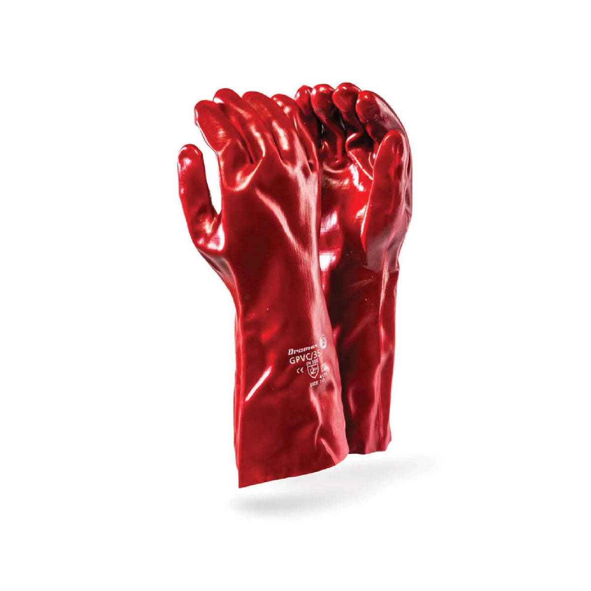 Dromex Standard Duty 35cm PVC Glove – Open Cuff