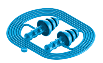 PluXone Reusable Earplug with Safety Cord