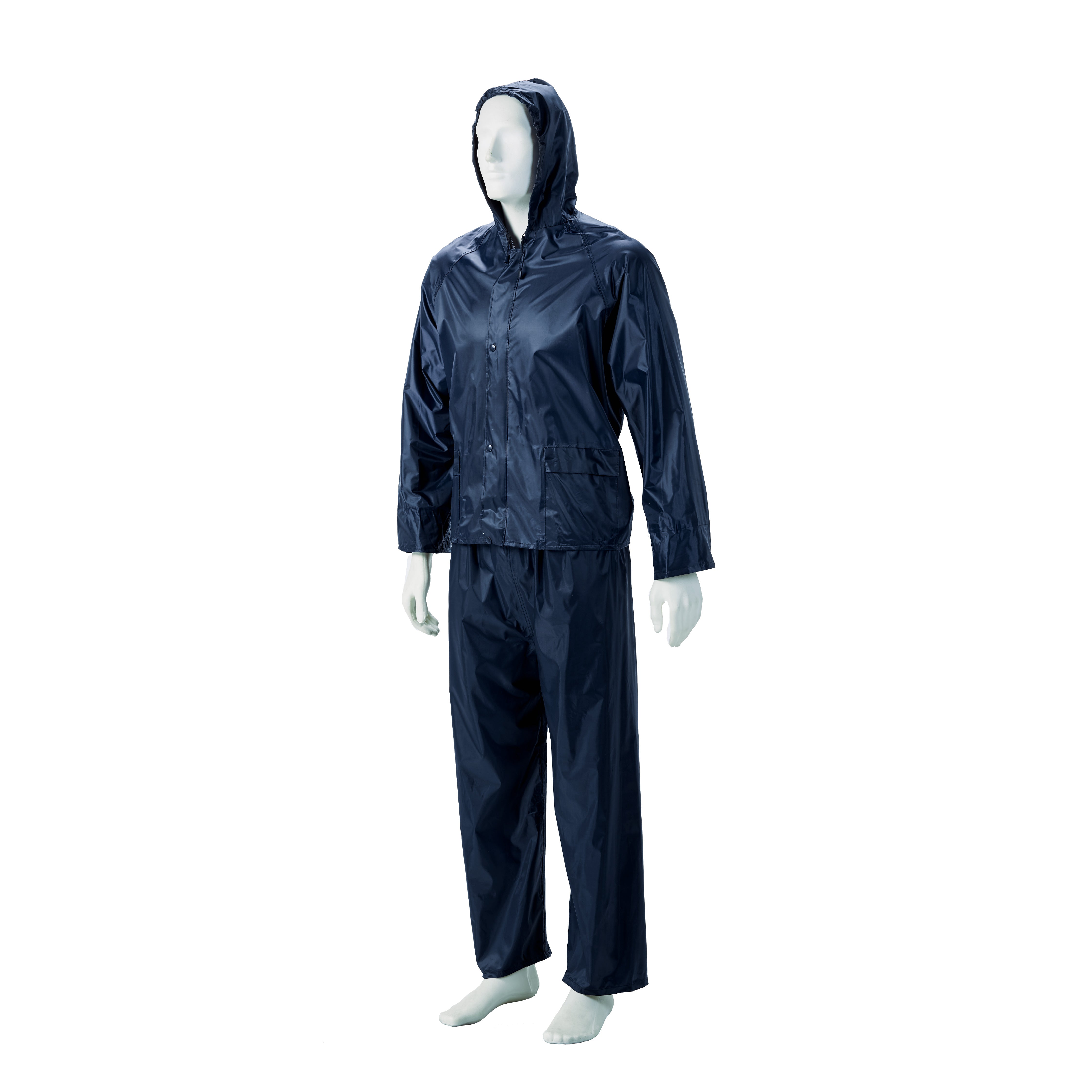 Dromex Rubberized Hood Rain Suits (PRSRUB) Navy – Basson Workwear