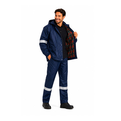Zion Oxford Rubberised Reflective Lined Rain Suit
