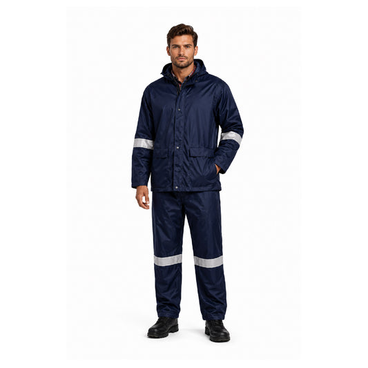 Zion Viking Oxford Rubberised Reflective Rain Suit