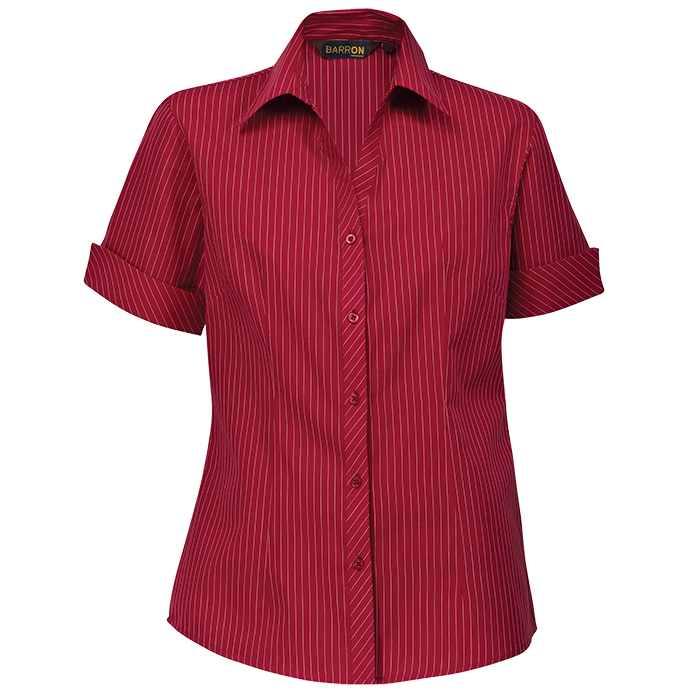 Lounge Shirts & Blouses - Barron Ladies Quest Short Sleeve Blouse