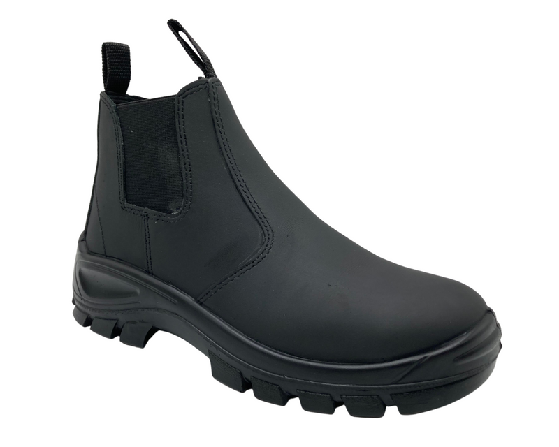 Safety Footwear Bova Chelsea Boot STC Black Basson Workwear