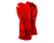 Dromex Heat Sewn with Aramid Glove Elbow Length (WELD/RED) - Red