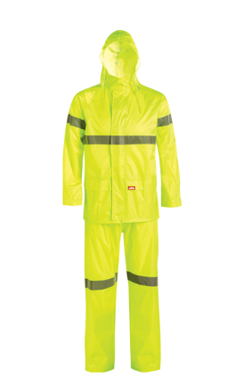Rainwear Jonsson Hi Viz Rainsuit Reflective Basson Workwear