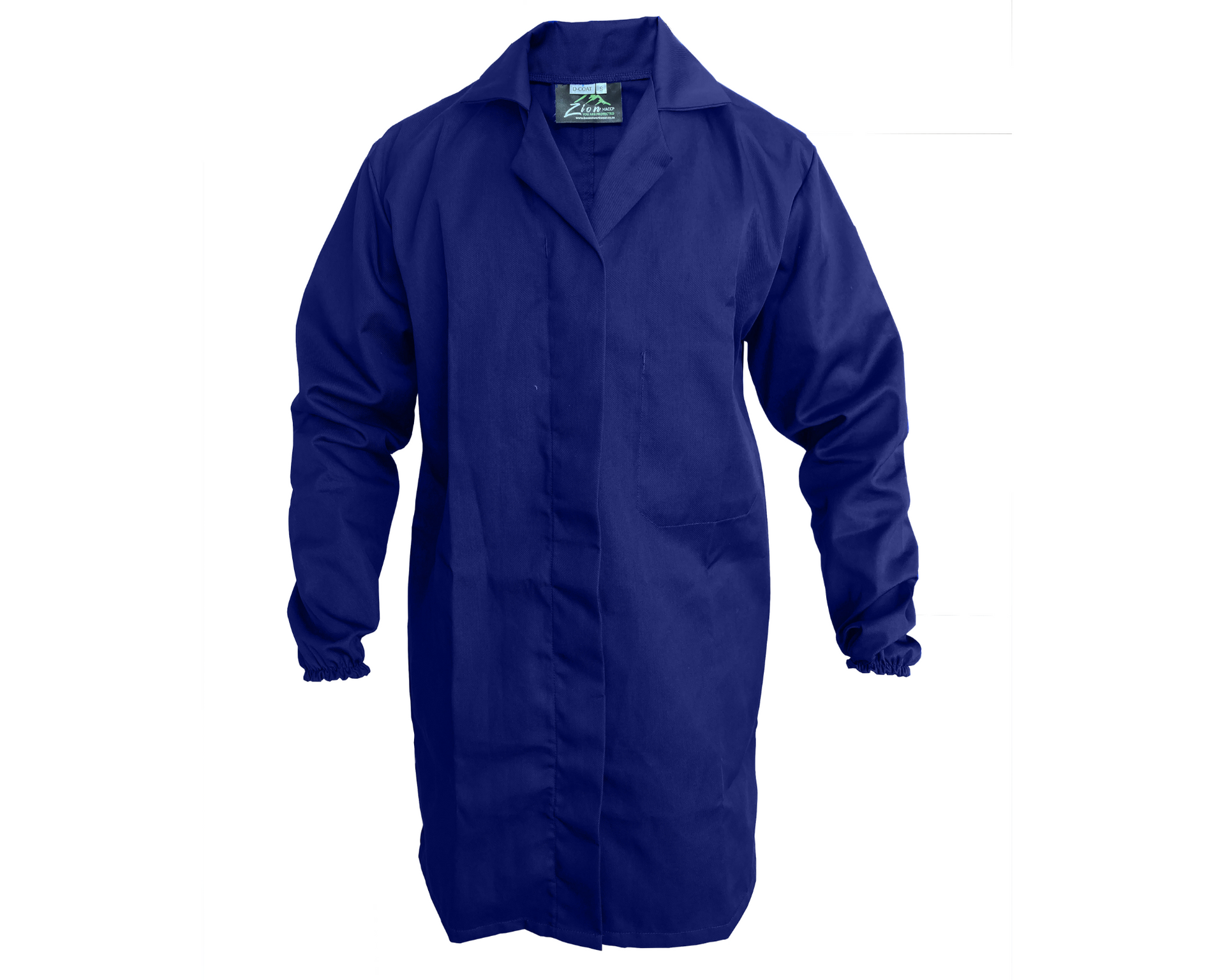 Zion BW Heavy Dust Coat HACCP L/S (elasticated cuff) – Basson Workwear