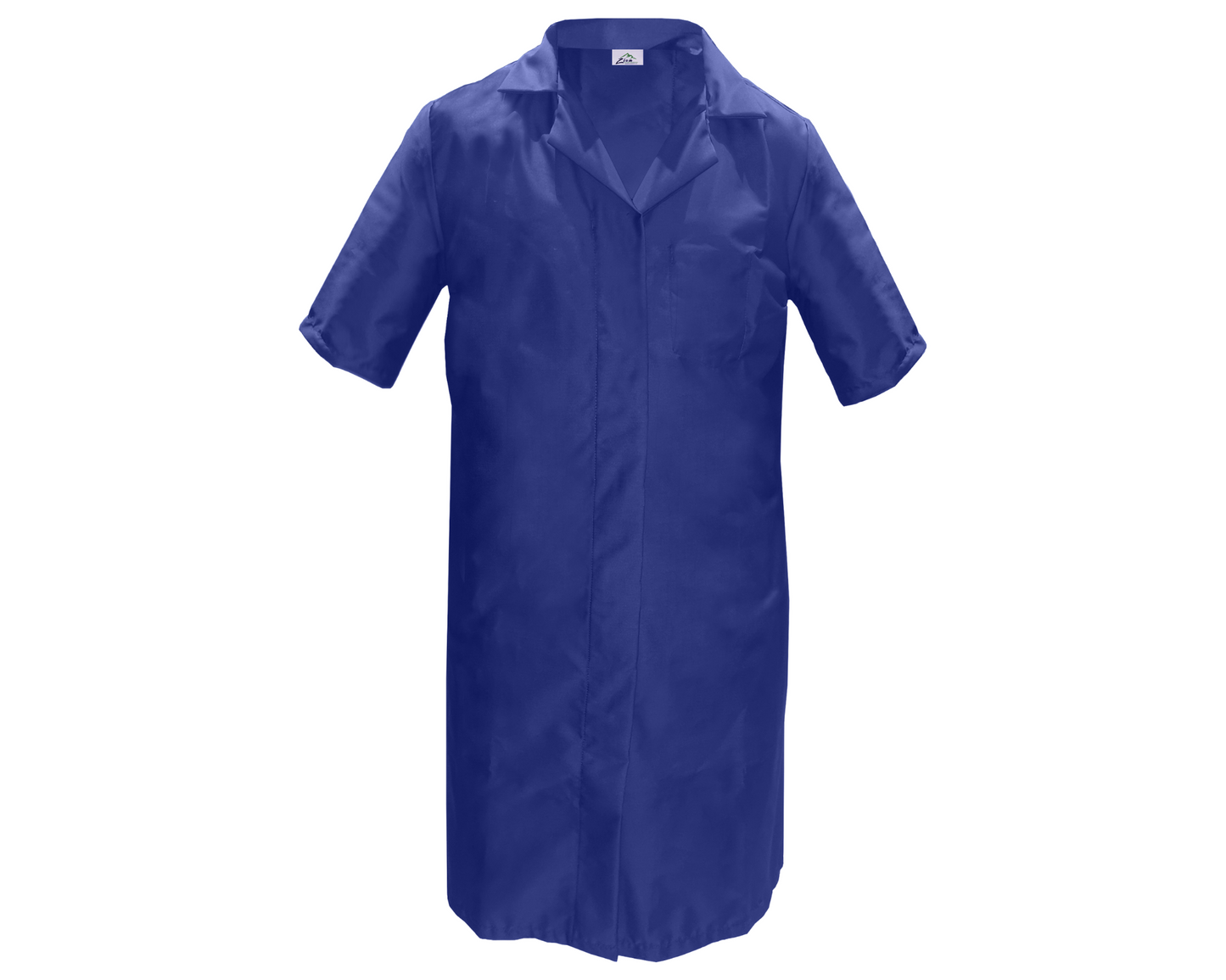 Zion BW Light HACCP Smock S/S (con. press-studs)