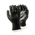 Dromex Blackmax PU Palm Coated On Knitted Shell Inspector Glove (PU2001B) Black