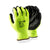 Dromex Miizu 300HI Hi Viz Palm Coated Glove (MIIZU300HI) Green