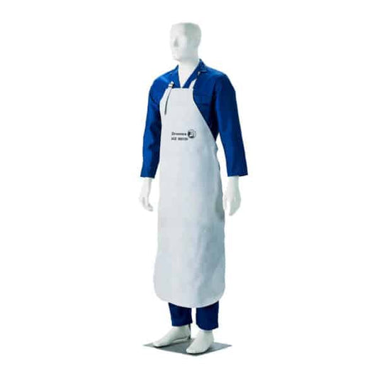 Dromex Ace Leather Welders Apron Piece (ACE 60x120) 60x120cm White