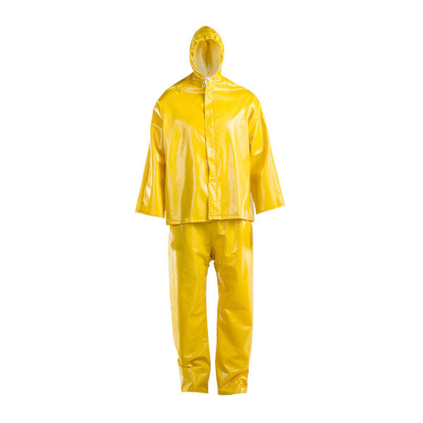 Dromex Hydro PVC Rain Suits (DHYDRO) Yellow